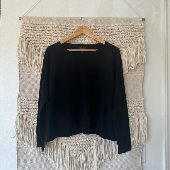 NWT: Eileen Fisher Hemp Blend Sweater - Picture 1 of 6